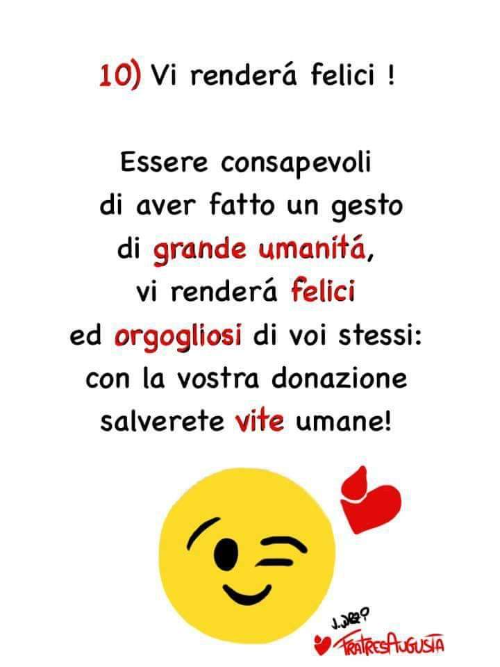informazioni donazione