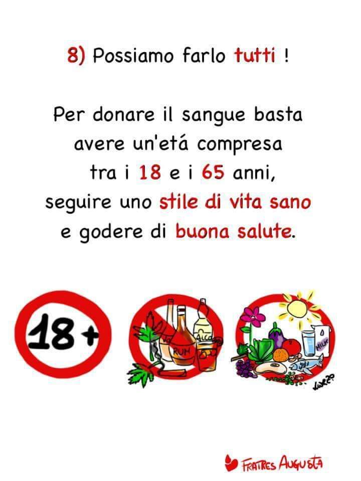 informazioni donazione